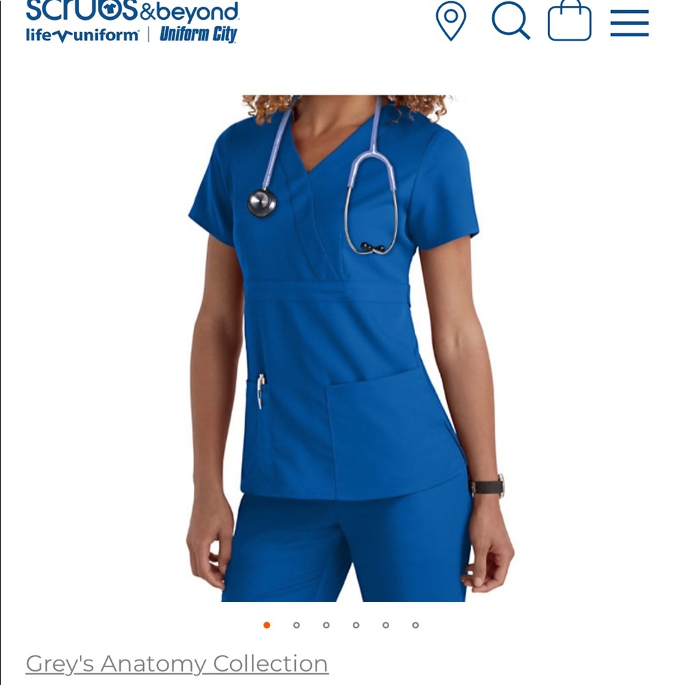 Greys Anatomy Scrub Set